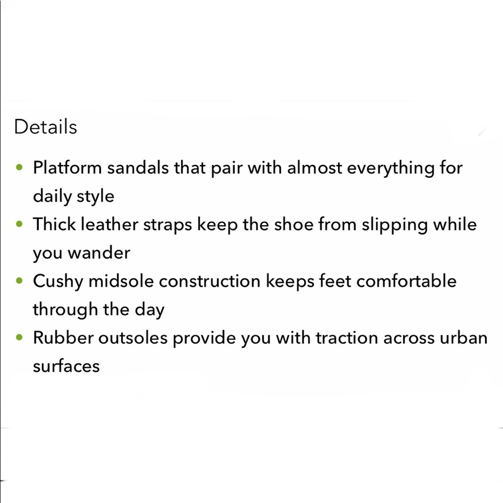 MINORCA PLATFORM SANDAL - Picture 4 of 14